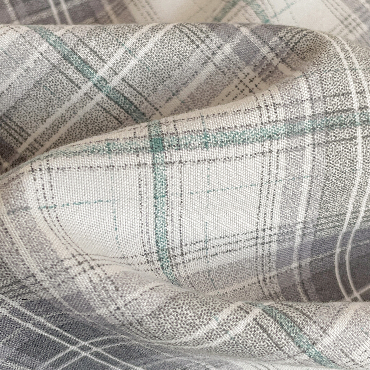 91家纺网 家纺一手货源 找家纺 纽缦家纺 2026新款水洗棉简约格子风学生床套件系列 暮春