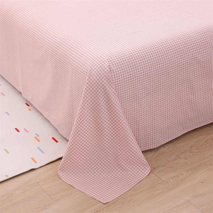 91家纺网 家纺一手货源 找家纺 织写 2026新款A类单件被套  单被套全棉纯棉 12868  预留缩水尺寸 童趣多多-粉