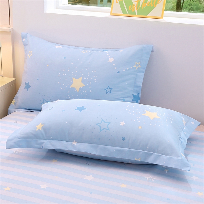 91家纺网 家纺一手货源 找家纺 织写 2026新款A类单件被套  单被套全棉纯棉 12868  预留缩水尺寸 五星集