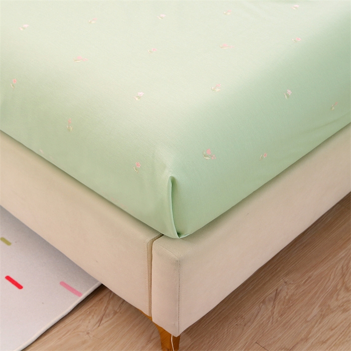 91家纺网 家纺一手货源 找家纺 织写 2026新款A类单件被套  单被套全棉纯棉 12868  预留缩水尺寸 乡间漫步-绿