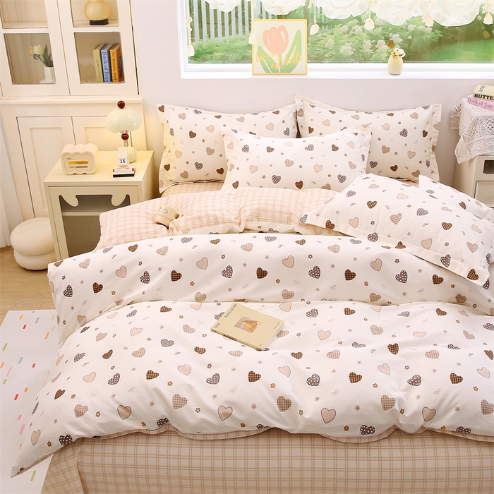 91家纺网 家纺一手货源 找家纺 （总）织写 2026新款A类 四件套纯棉全棉12868    预留缩水尺寸