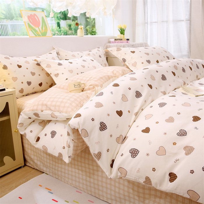 91家纺网 家纺一手货源 找家纺 （总）织写 2026新款A类 四件套纯棉全棉12868    预留缩水尺寸