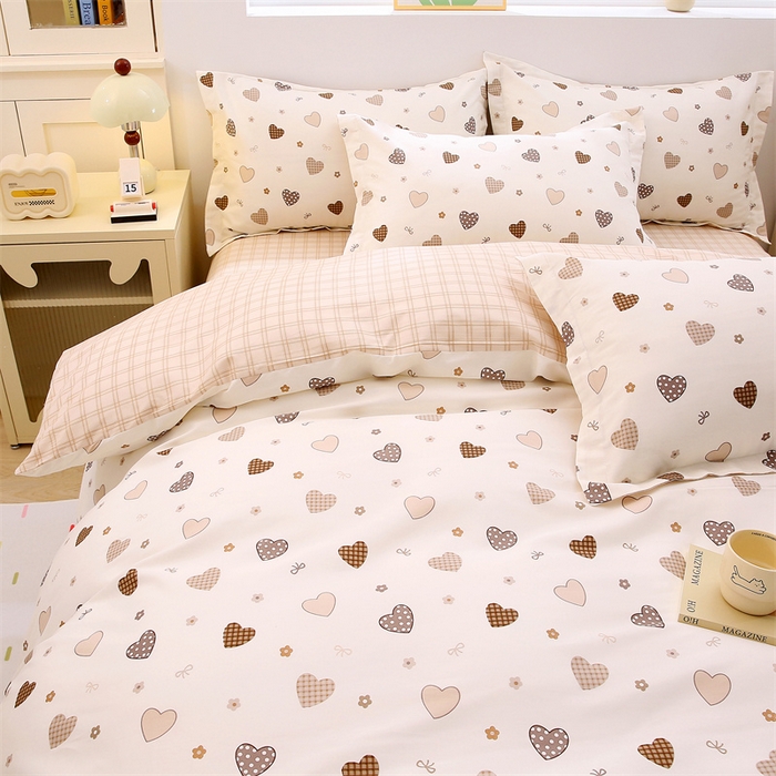 91家纺网 家纺一手货源 找家纺 （总）织写 2026新款A类 四件套纯棉全棉12868    预留缩水尺寸