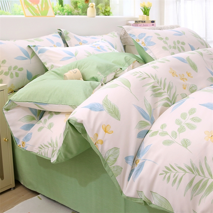 91家纺网 家纺一手货源 找家纺 （总）织写 2026新款A类 四件套纯棉全棉12868    预留缩水尺寸