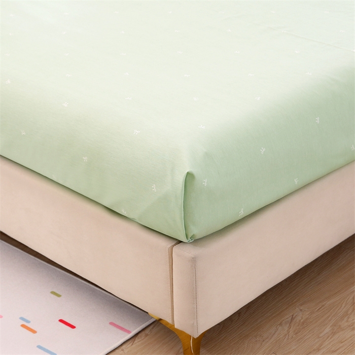 91家纺网 家纺一手货源 找家纺 织写 2026新款A类单件被套  单被套全棉纯棉 12868  预留缩水尺寸 星岛-绿