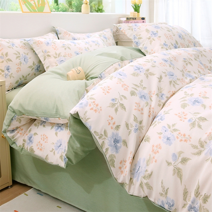 91家纺网 家纺一手货源 找家纺 （总）织写 2026新款A类 四件套纯棉全棉12868    预留缩水尺寸