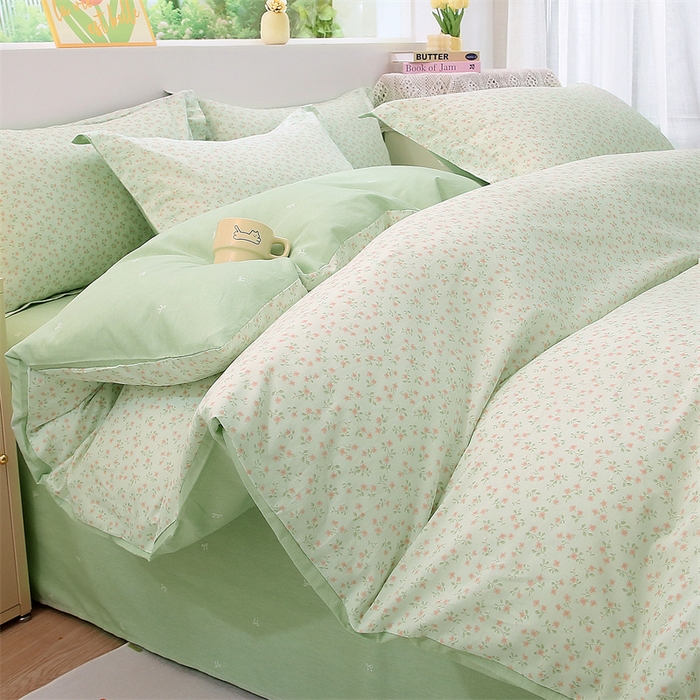 91家纺网 家纺一手货源 找家纺 （总）织写 2026新款A类 四件套纯棉全棉12868    预留缩水尺寸