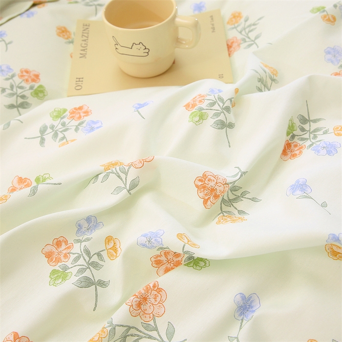 91家纺网 家纺一手货源 找家纺 织写 2026新款A类 四件套纯棉全棉12868    预留缩水尺寸 春恋