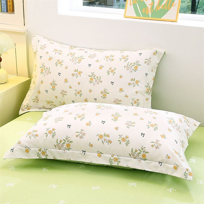 91家纺网 家纺一手货源 找家纺 织写 2026新款A类 四件套纯棉全棉12868    预留缩水尺寸 花叙