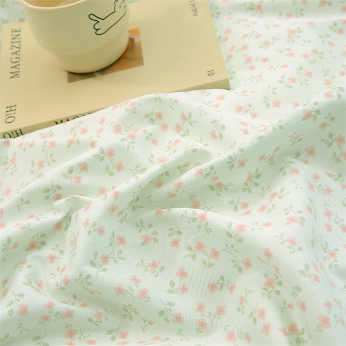 91家纺网 家纺一手货源 找家纺 织写 2026新款A类 四件套纯棉全棉12868    预留缩水尺寸 槿夕-绿