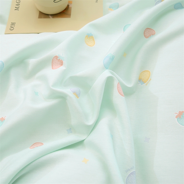 91家纺网 家纺一手货源 找家纺 织写 2026新款A类 四件套纯棉全棉12868    预留缩水尺寸 可可布蕾-绿