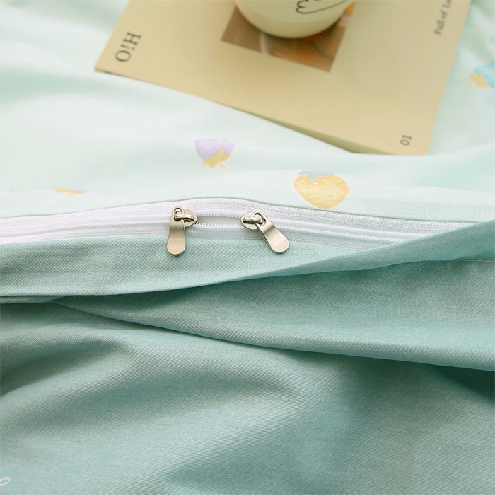 91家纺网 家纺一手货源 找家纺 织写 2026新款A类 四件套纯棉全棉12868    预留缩水尺寸 可可布蕾-绿