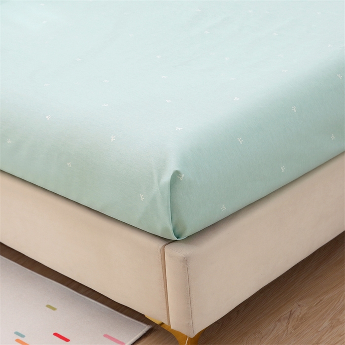 91家纺网 家纺一手货源 找家纺 织写 2026新款A类 四件套纯棉全棉12868    预留缩水尺寸 可可布蕾-绿