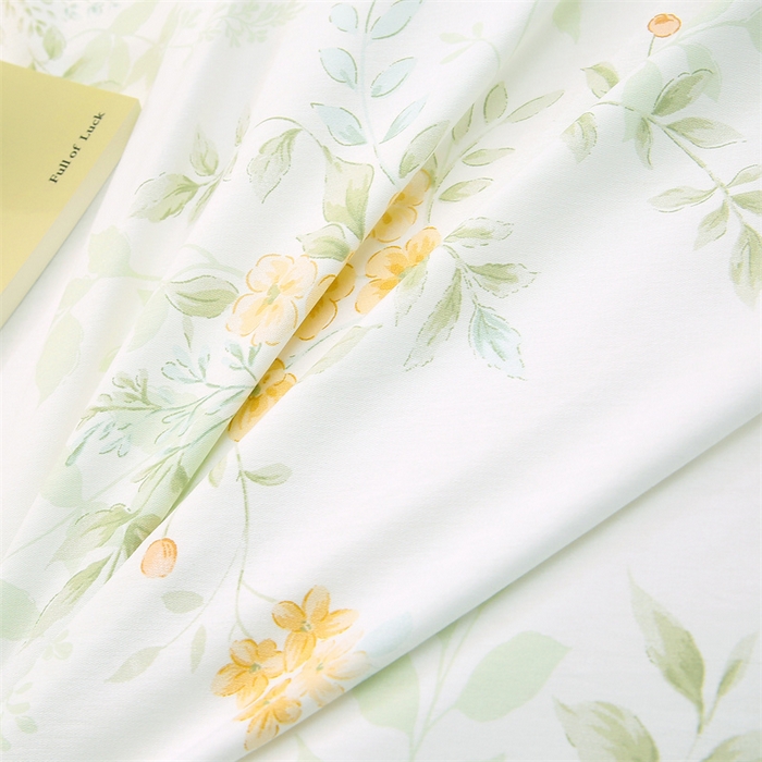 91家纺网 家纺一手货源 找家纺 织写 2026新款A类 四件套纯棉全棉12868    预留缩水尺寸 晚晴-绿