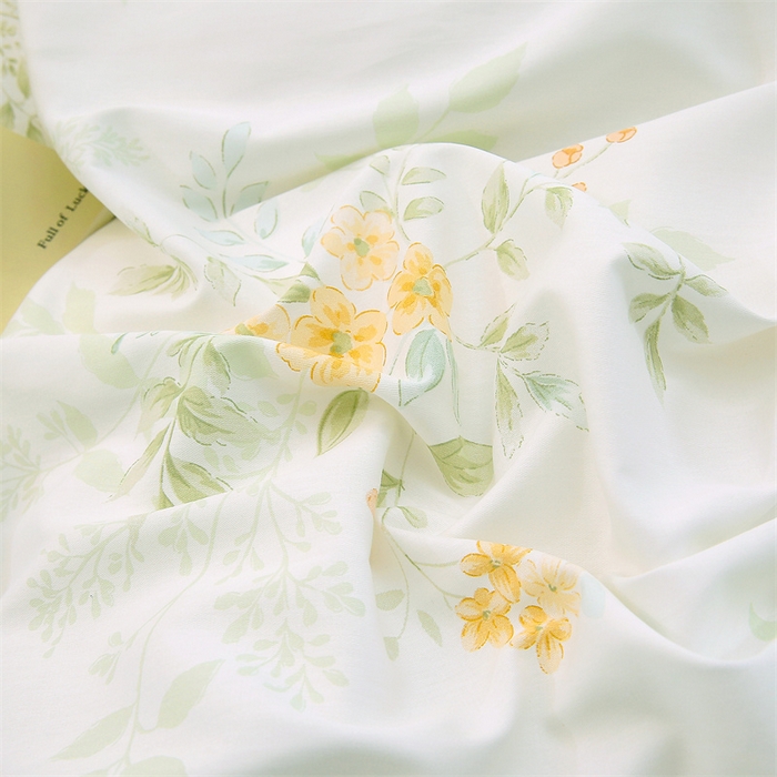 91家纺网 家纺一手货源 找家纺 织写 2026新款A类 四件套纯棉全棉12868    预留缩水尺寸 晚晴-绿