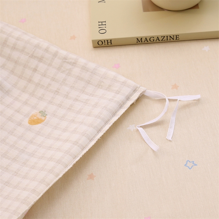 91家纺网 家纺一手货源 找家纺 织写 2026新款A类 四件套纯棉全棉12868    预留缩水尺寸 小萝莉-桔