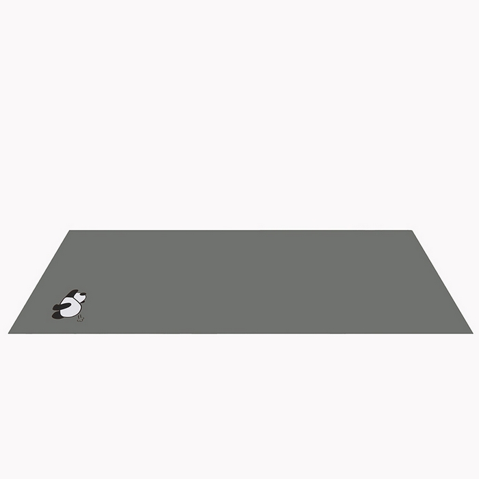 91家纺网 家纺一手货源 找家纺 多乐家纺 2026新款学生宿舍防潮防脏毛毡垫 深灰