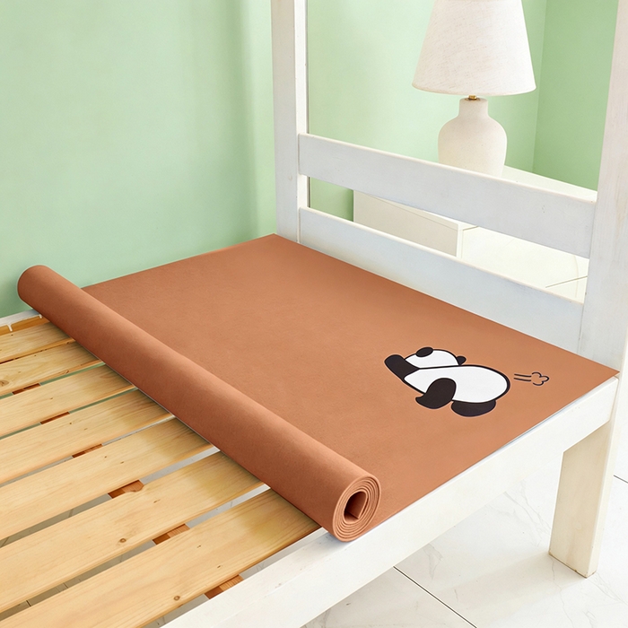 91家纺网 家纺一手货源 找家纺 多乐家纺 2026新款学生宿舍防潮防脏毛毡垫 深咖