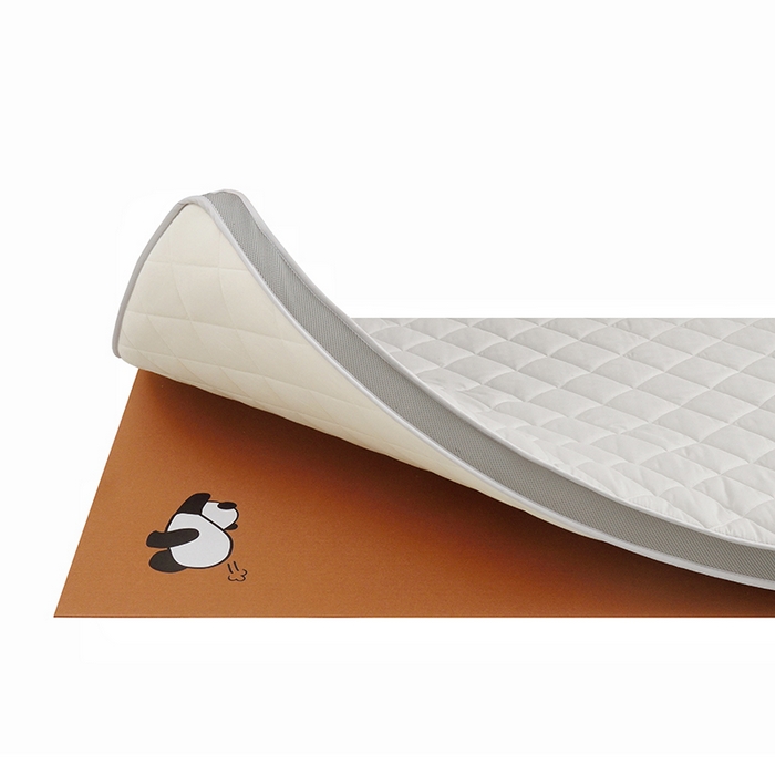 91家纺网 家纺一手货源 找家纺 多乐家纺 2026新款学生宿舍防潮防脏毛毡垫 深咖