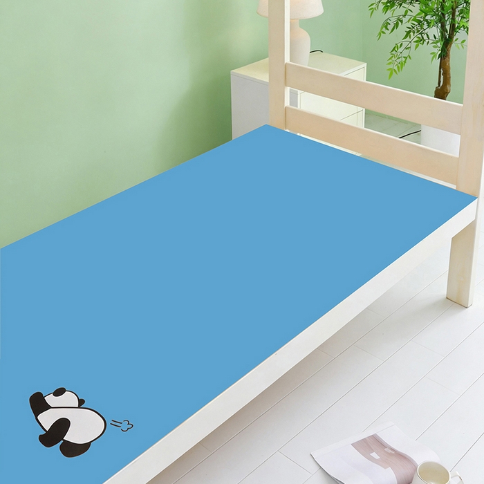 多乐家纺 2026新款学生宿舍防潮防脏毛毡垫 天蓝