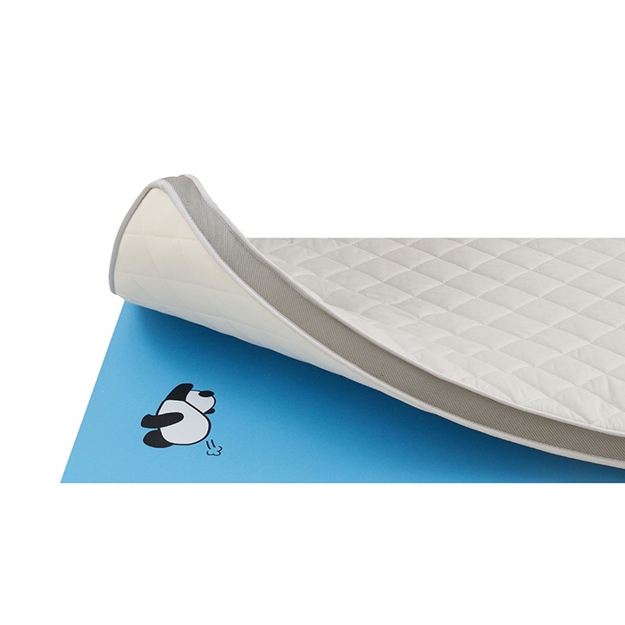 91家纺网 家纺一手货源 找家纺 多乐家纺 2026新款学生宿舍防潮防脏毛毡垫 天蓝