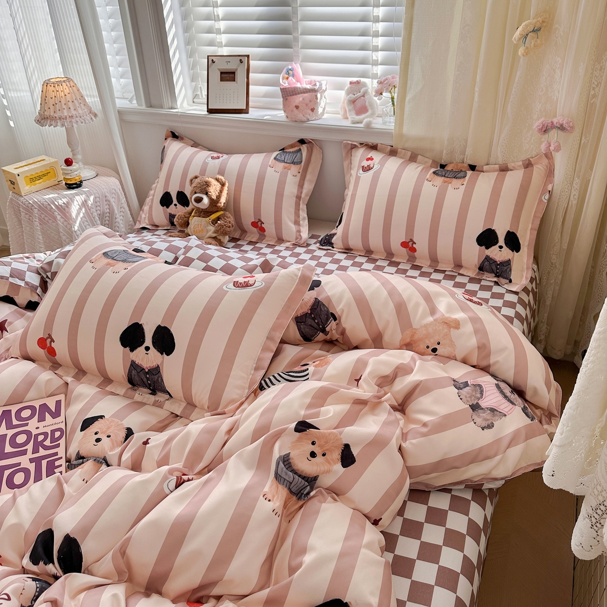 91家纺网 家纺一手货源 找家纺 （总）卡斯诺家纺馆 2026新款A类亲肤芦荟棉四件套 下载文件包含买家秀