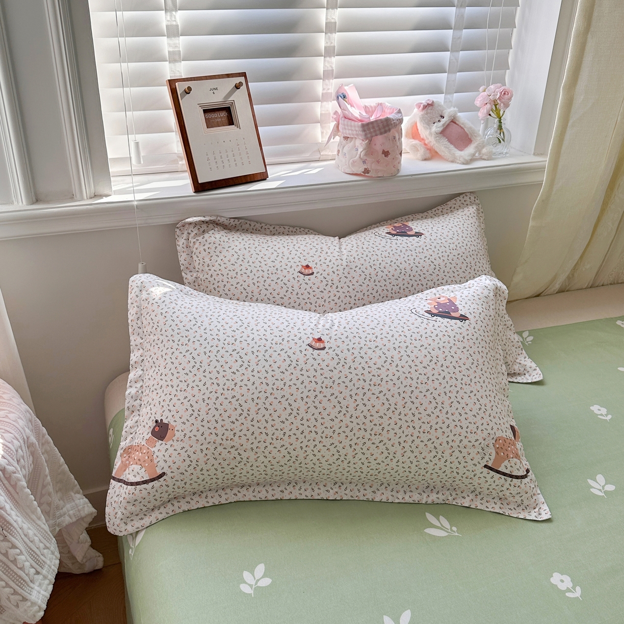 91家纺网 家纺一手货源 找家纺 卡斯诺家纺馆 2026新款A类亲肤芦荟棉四件套 下载文件包含买家秀 疏影