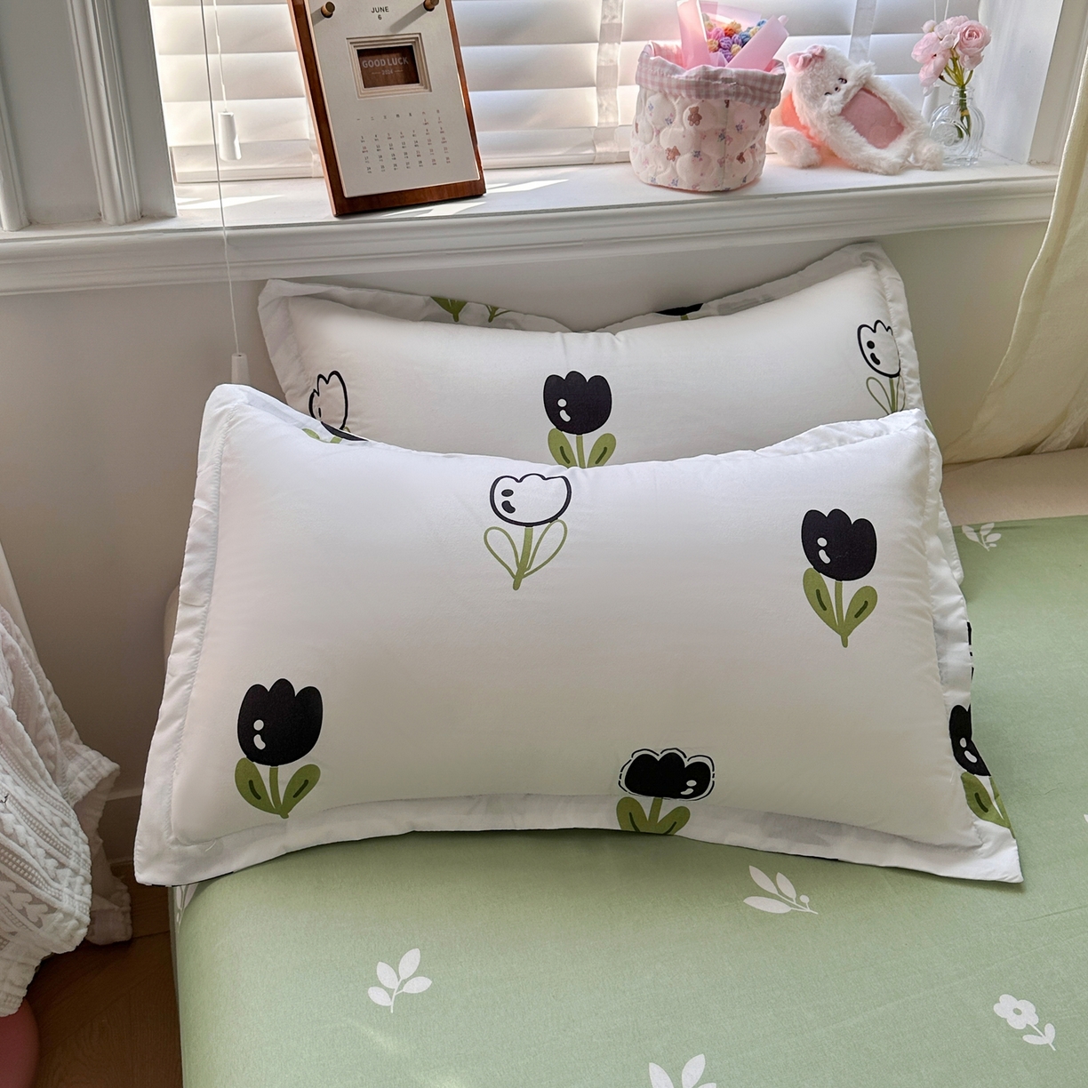 91家纺网 家纺一手货源 找家纺 卡斯诺家纺馆 2026新款A类亲肤芦荟棉四件套 下载文件包含买家秀 幽香花眠