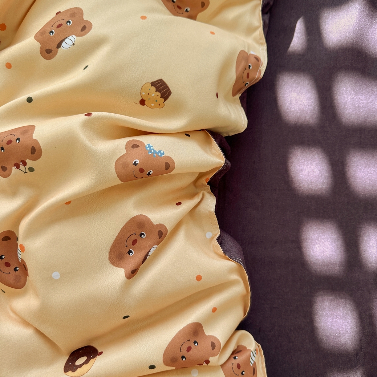 91家纺网 家纺一手货源 找家纺 卡斯诺家纺馆 2026新款A类亲肤芦荟棉四件套 下载文件包含买家秀 奶油小熊