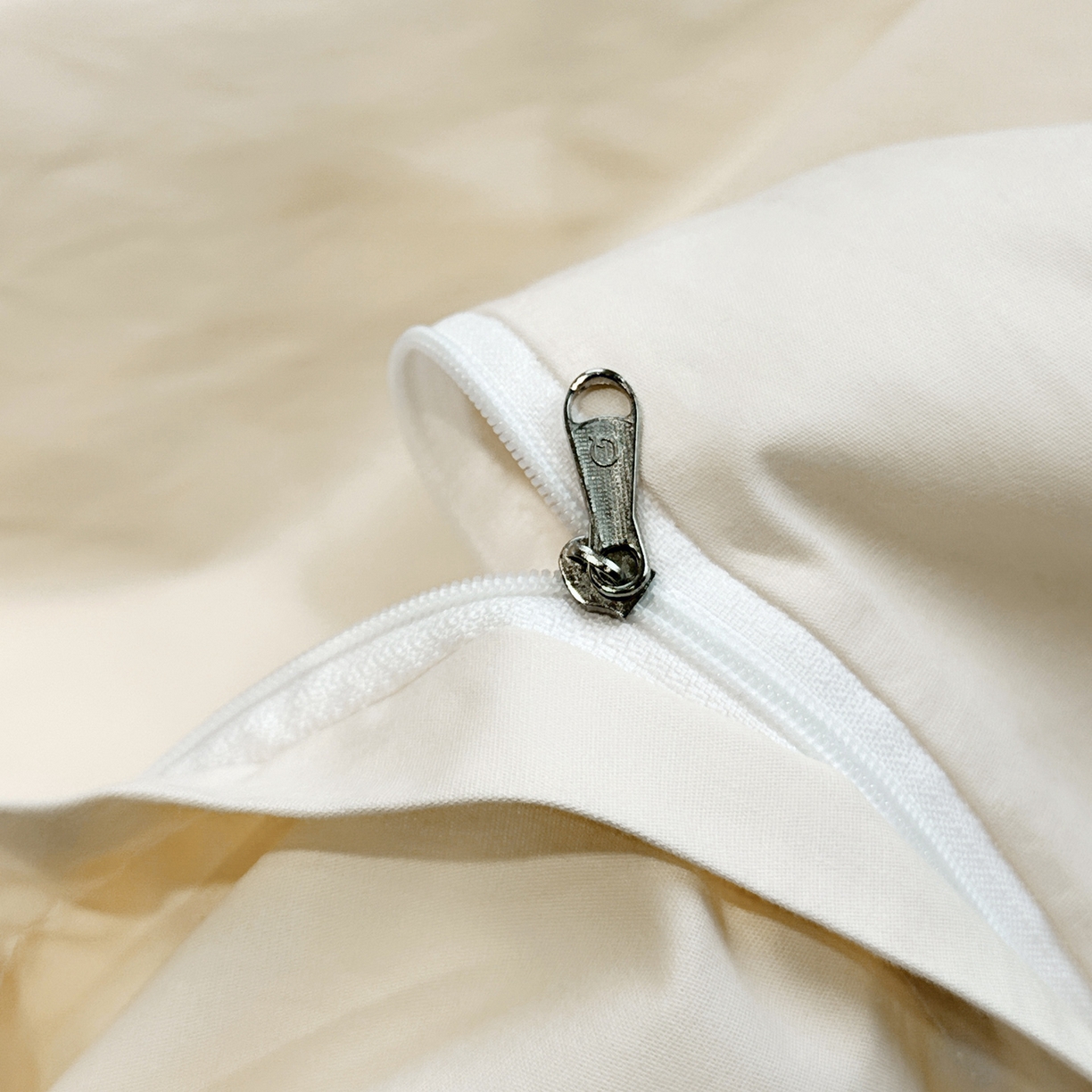 91家纺网 家纺一手货源 找家纺 欣晴家纺 2026新款软糯水洗棉条格无印宜家风混搭系列被套单件单品被套 混搭米黄