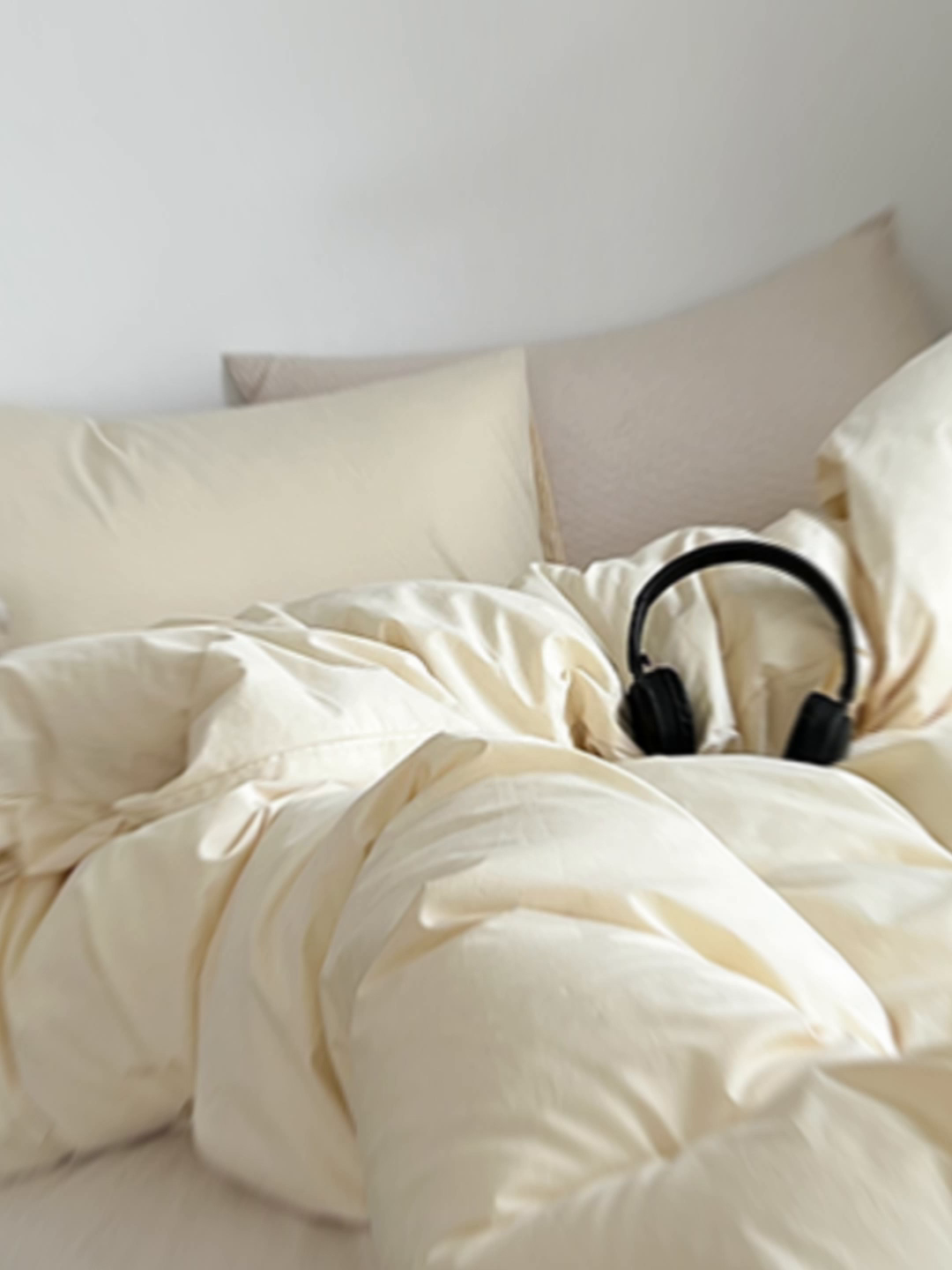 91家纺网 家纺一手货源 找家纺 欣晴家纺 2026新款软糯水洗棉条格无印宜家风混搭系列被套单件单品被套 混搭米黄