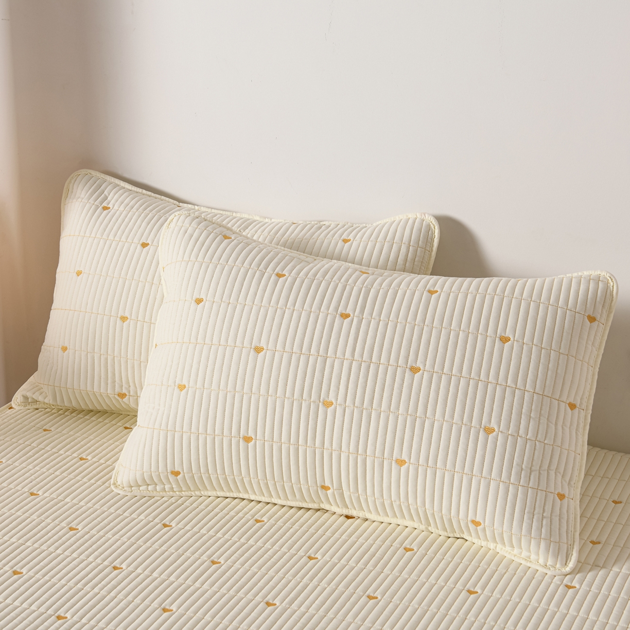 91家纺网 家纺一手货源 找家纺 （总）优品惠 2026新款A类刺绣大豆夹棉床笠