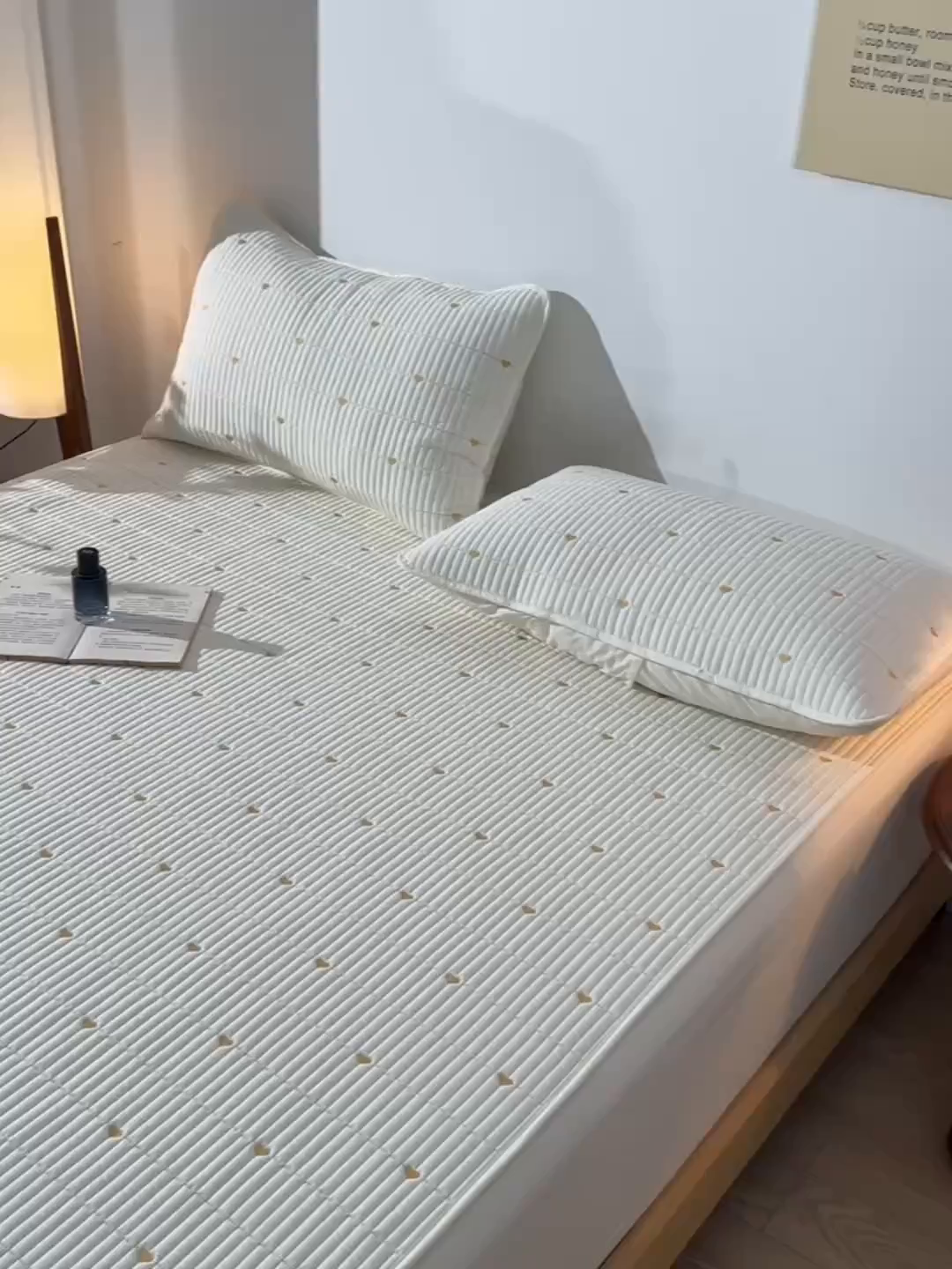 91家纺网 家纺一手货源 找家纺 （总）优品惠 2026新款A类刺绣大豆夹棉床笠