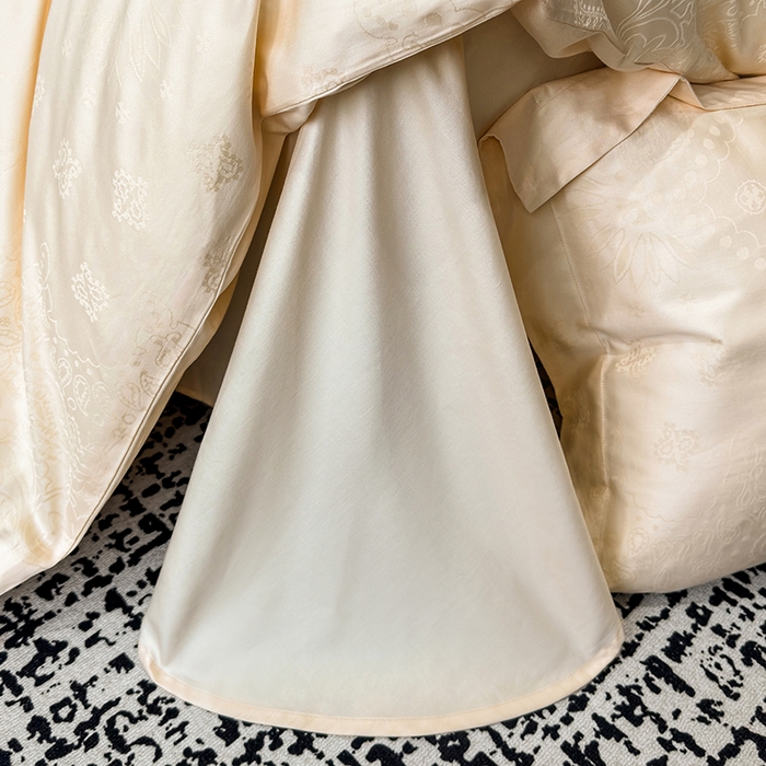 91家纺网 家纺一手货源 找家纺 （总）家居1号家纺 2026春夏新款50双股长绒棉全棉纯棉提花四件套-费罗德【控价券后价格不得低于：标准269元，加大289元！会员优惠10元！】