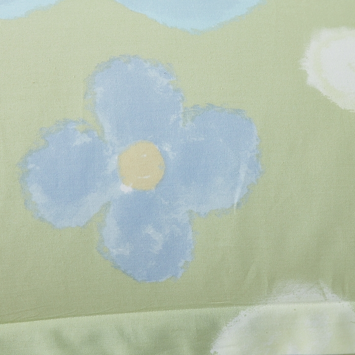 91家纺网 家纺一手货源 找家纺 翎盈家纺 2026新款小清新卡通全棉纯棉双人枕套长枕头套 雅秀