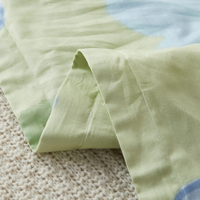 91家纺网 家纺一手货源 找家纺 翎盈家纺 2026新款小清新卡通全棉纯棉双人枕套长枕头套 雅秀