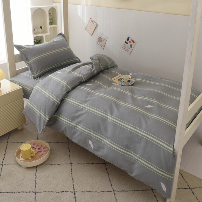 91家纺网 家纺一手货源 找家纺 （总）朵希曼 2026新款全棉印花学生三件套系列