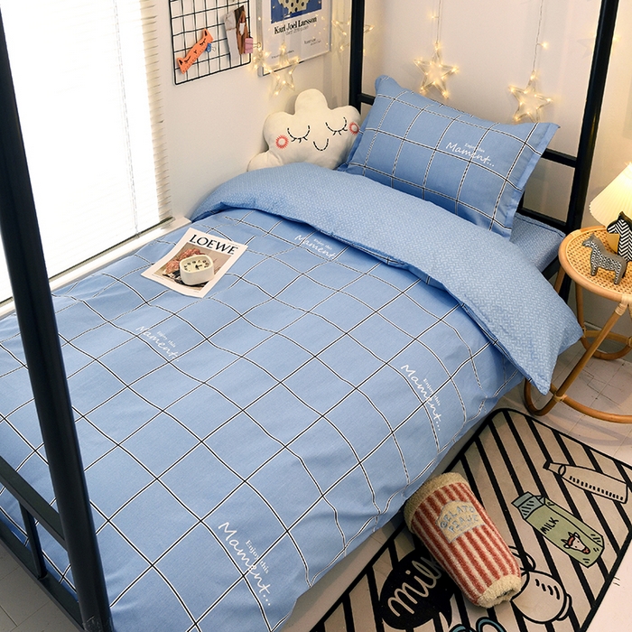 91家纺网 家纺一手货源 找家纺 （总）朵希曼 2026新款全棉印花学生三件套系列