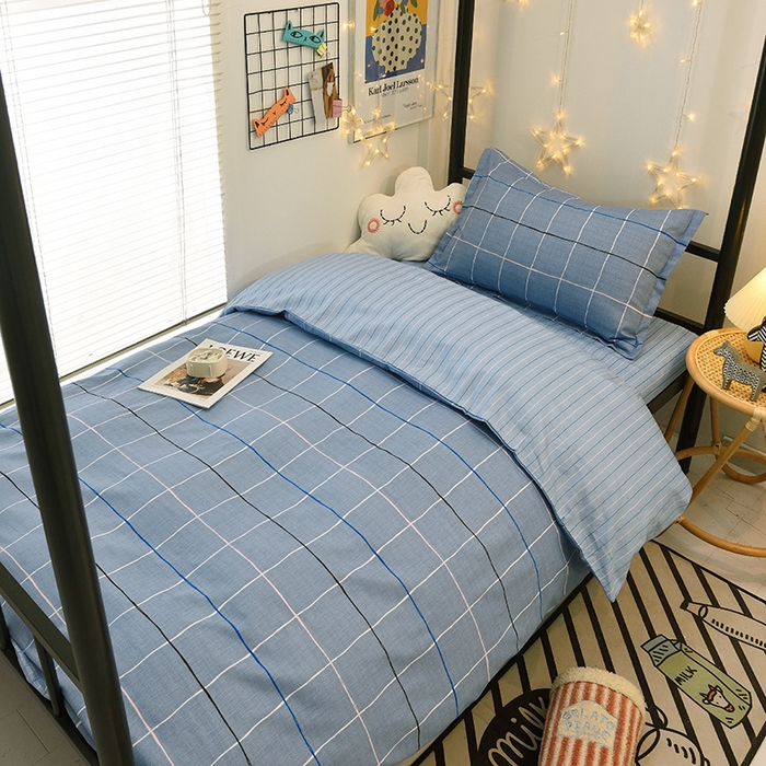 91家纺网 家纺一手货源 找家纺 （总）朵希曼 2026新款全棉印花学生三件套系列