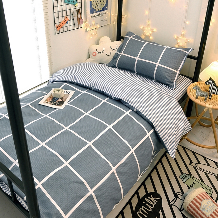 91家纺网 家纺一手货源 找家纺 （总）朵希曼 2026新款全棉印花学生三件套系列