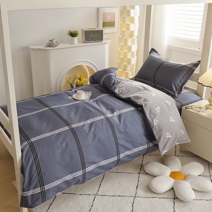 91家纺网 家纺一手货源 找家纺 （总）朵希曼 2026新款全棉印花学生三件套系列