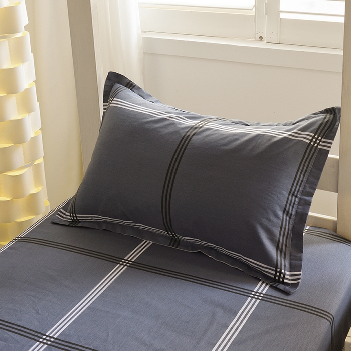 91家纺网 家纺一手货源 找家纺 朵希曼 2026新款全棉印花学生三件套系列 几何空间