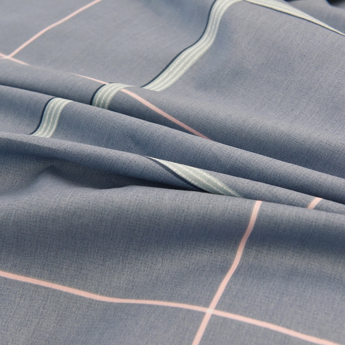 91家纺网 家纺一手货源 找家纺 朵希曼 2026新款印花全棉13372学生三件套系列 简美