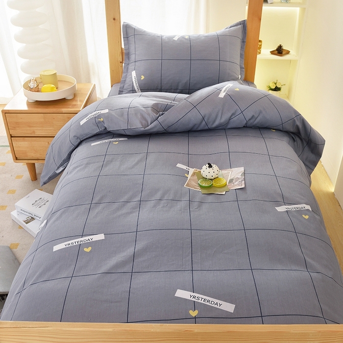 91家纺网 家纺一手货源 找家纺 朵希曼 2026新款印花全棉13372学生三件套系列 乐芙