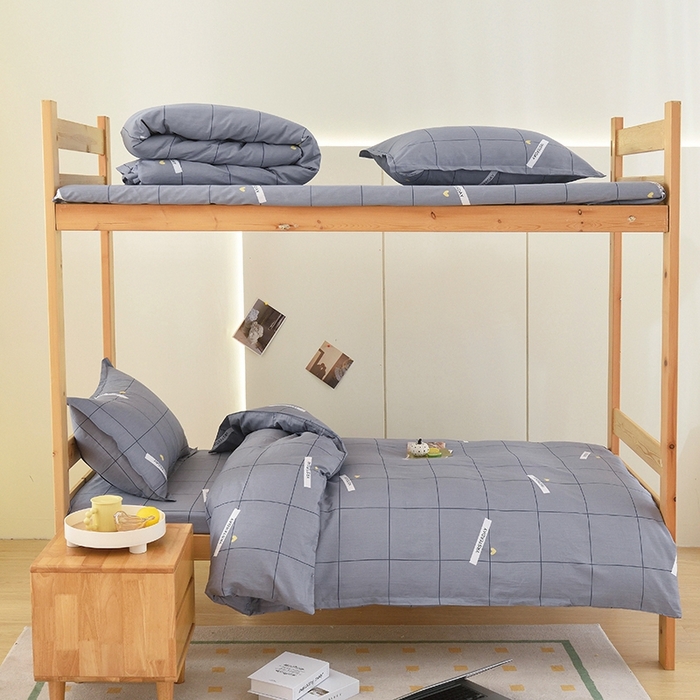 91家纺网 家纺一手货源 找家纺 朵希曼 2026新款印花全棉13372学生三件套系列 乐芙