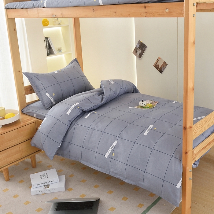 91家纺网 家纺一手货源 找家纺 朵希曼 2026新款印花全棉13372学生三件套系列 乐芙