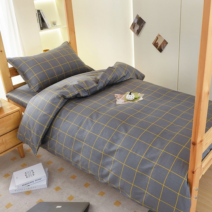 91家纺网 家纺一手货源 找家纺 朵希曼 2026新款印花全棉13372学生三件套系列 洛晨