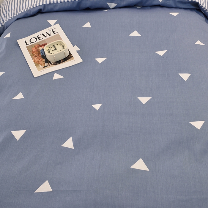 91家纺网 家纺一手货源 找家纺 朵希曼 2026新款印花全棉13372学生三件套系列 摩登