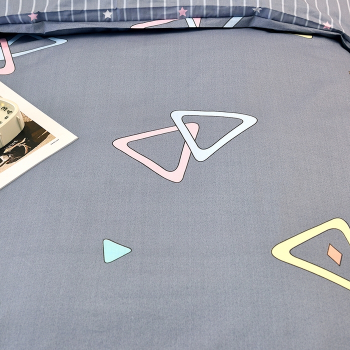 91家纺网 家纺一手货源 找家纺 朵希曼 2026新款印花全棉13372学生三件套系列 墨尔本