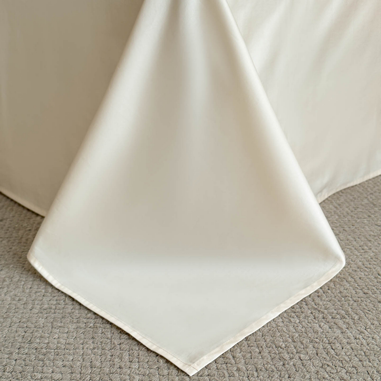 91家纺网 家纺一手货源 找家纺 涵宸家纺 2026新款全棉工艺款简奢织标四件套-彼得 彼得-柠檬